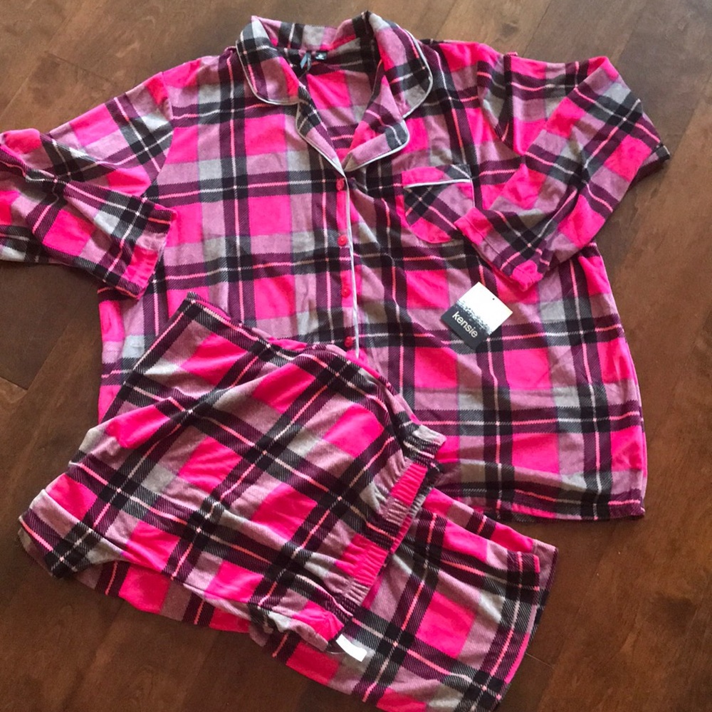 Kensie plus Sz pajama set 3X - Picture 4 of 4
